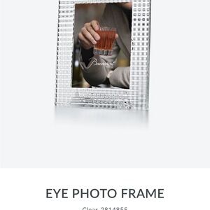 Baccarat Crystal Clear Frame